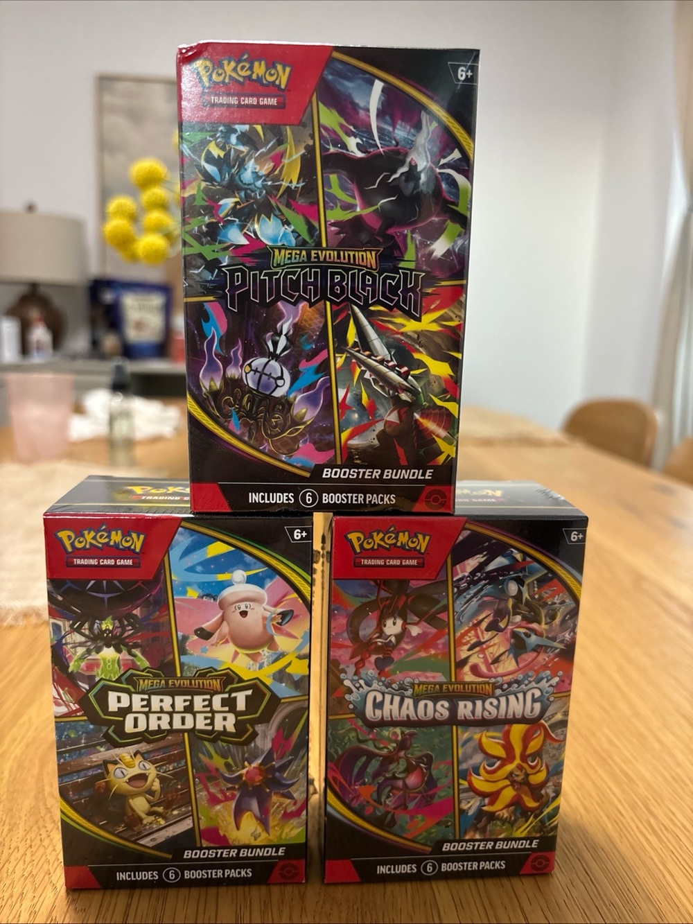 Pokemon Booster Bundle Lot Perfect Order Chaos Rising Pitch Black Sealed
